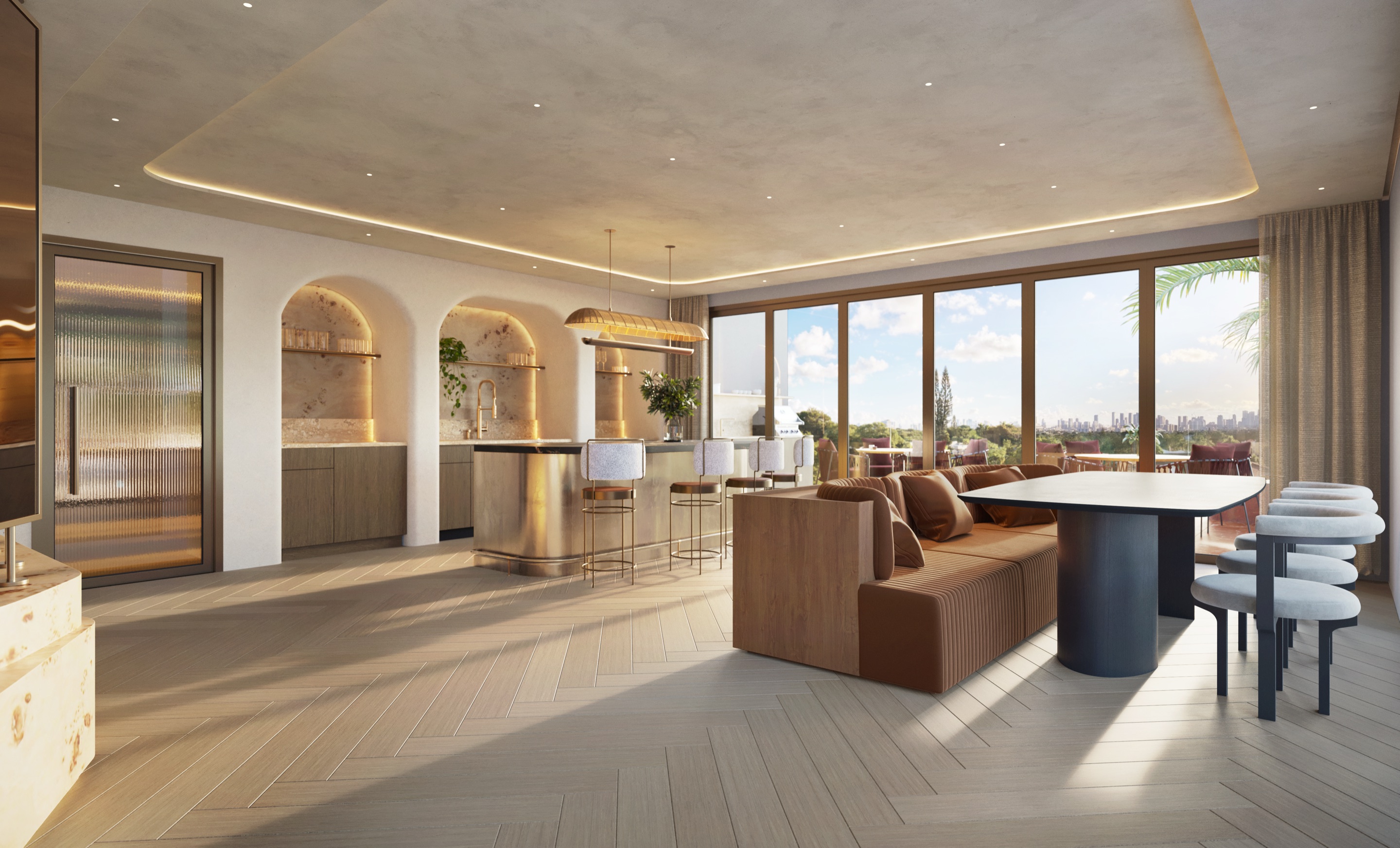Amenity kitchen